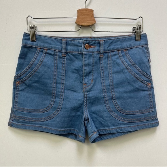 Lux Denim Shorts - Picture 1 of 7